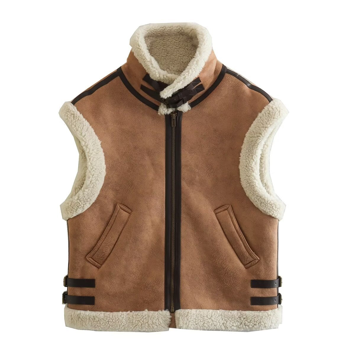 Fur Sleeveless Vest