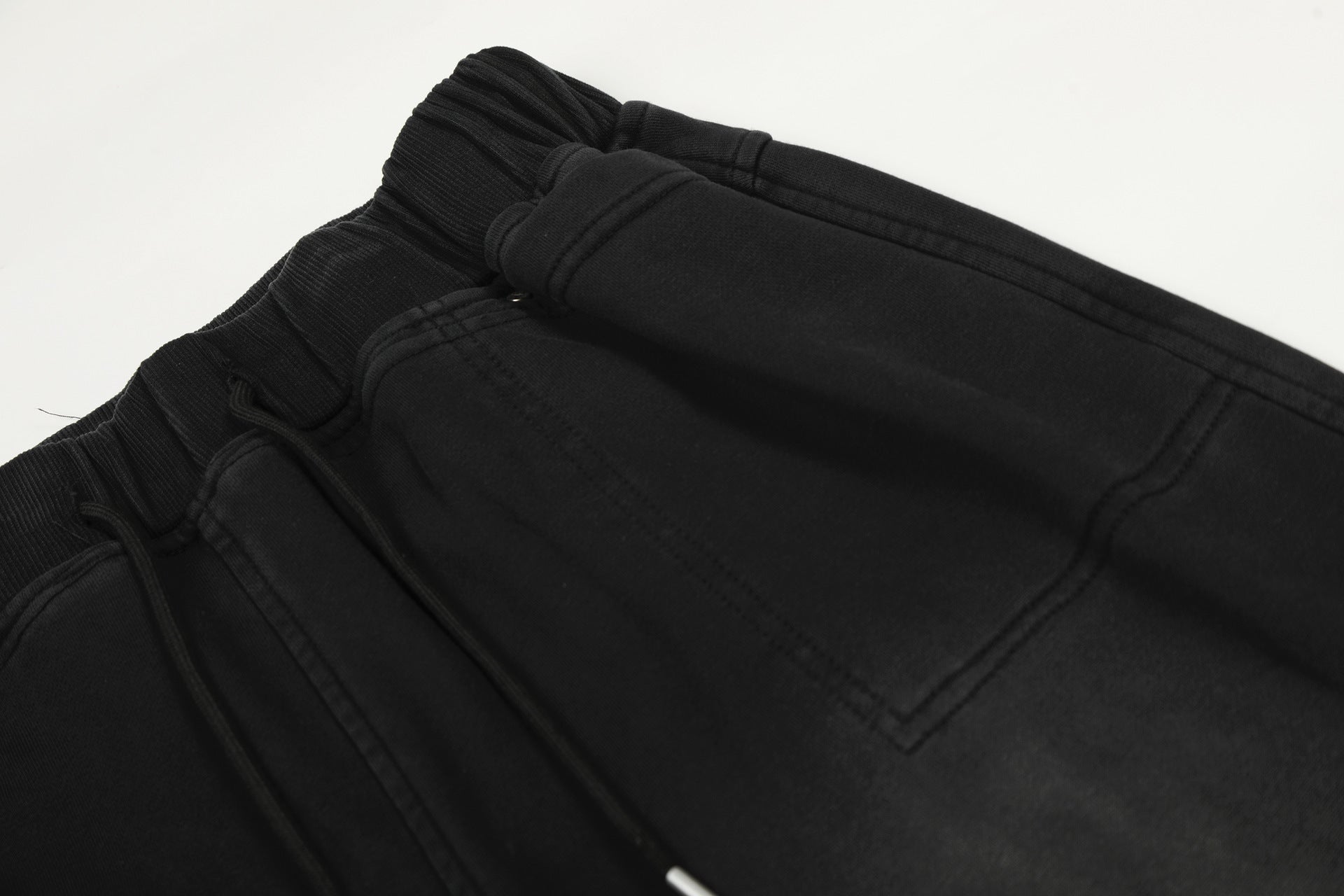 Deconstruction Washed Dirty Curved Sweatpants
