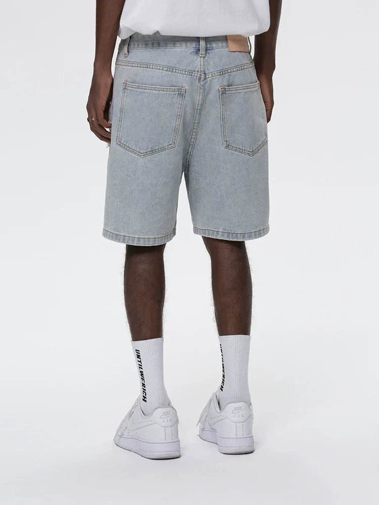 Damage Design Denim Half Jeans