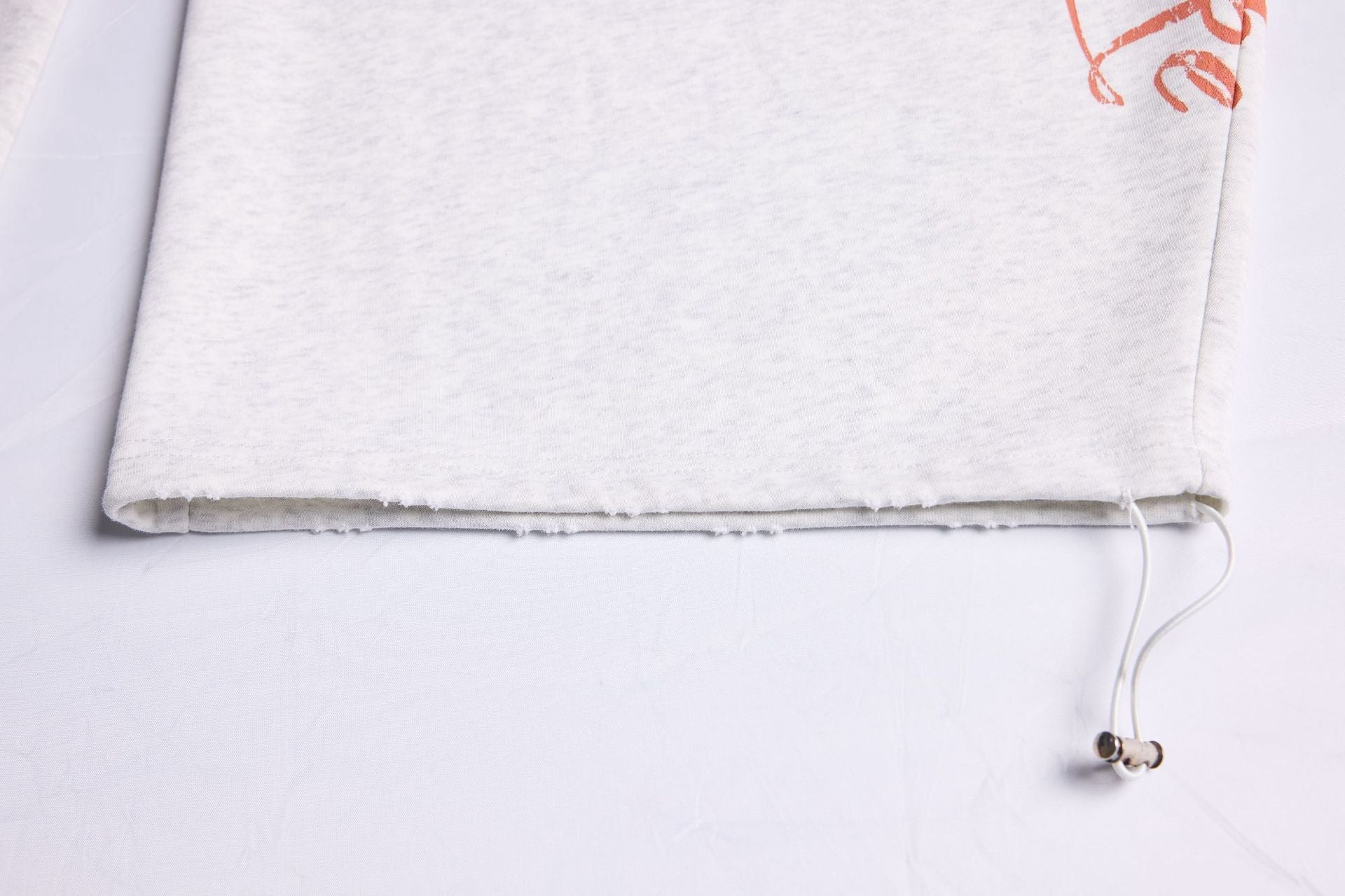 Print Barrel Leg Sweatpants