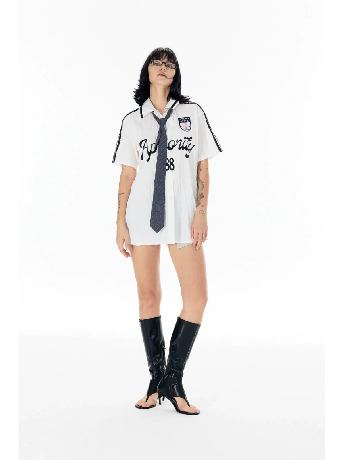 Graphic Screen Print Short Sleeve Shirt