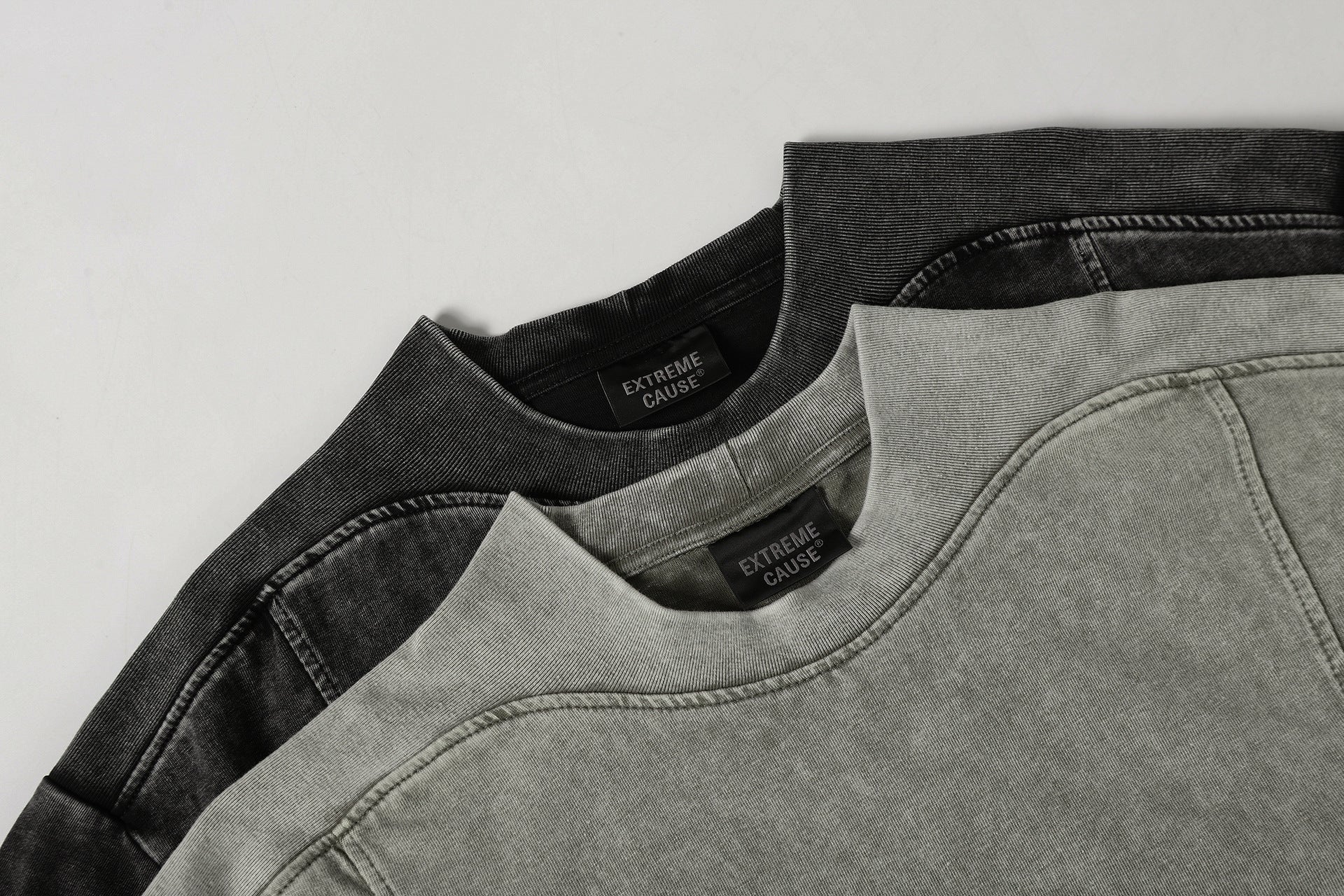 Washed Panel Short Sleeve T-Shirt