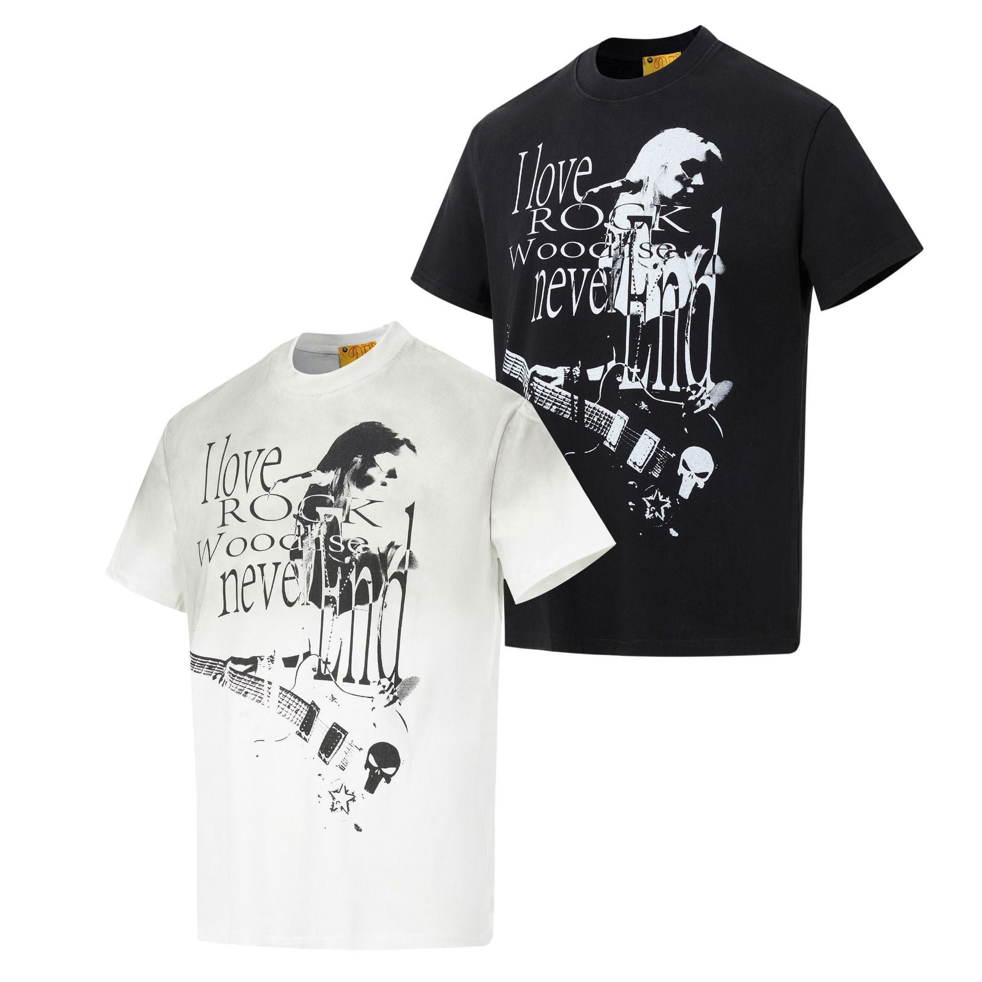 Figure Print Oversize Short Sleeve T-Shirt
