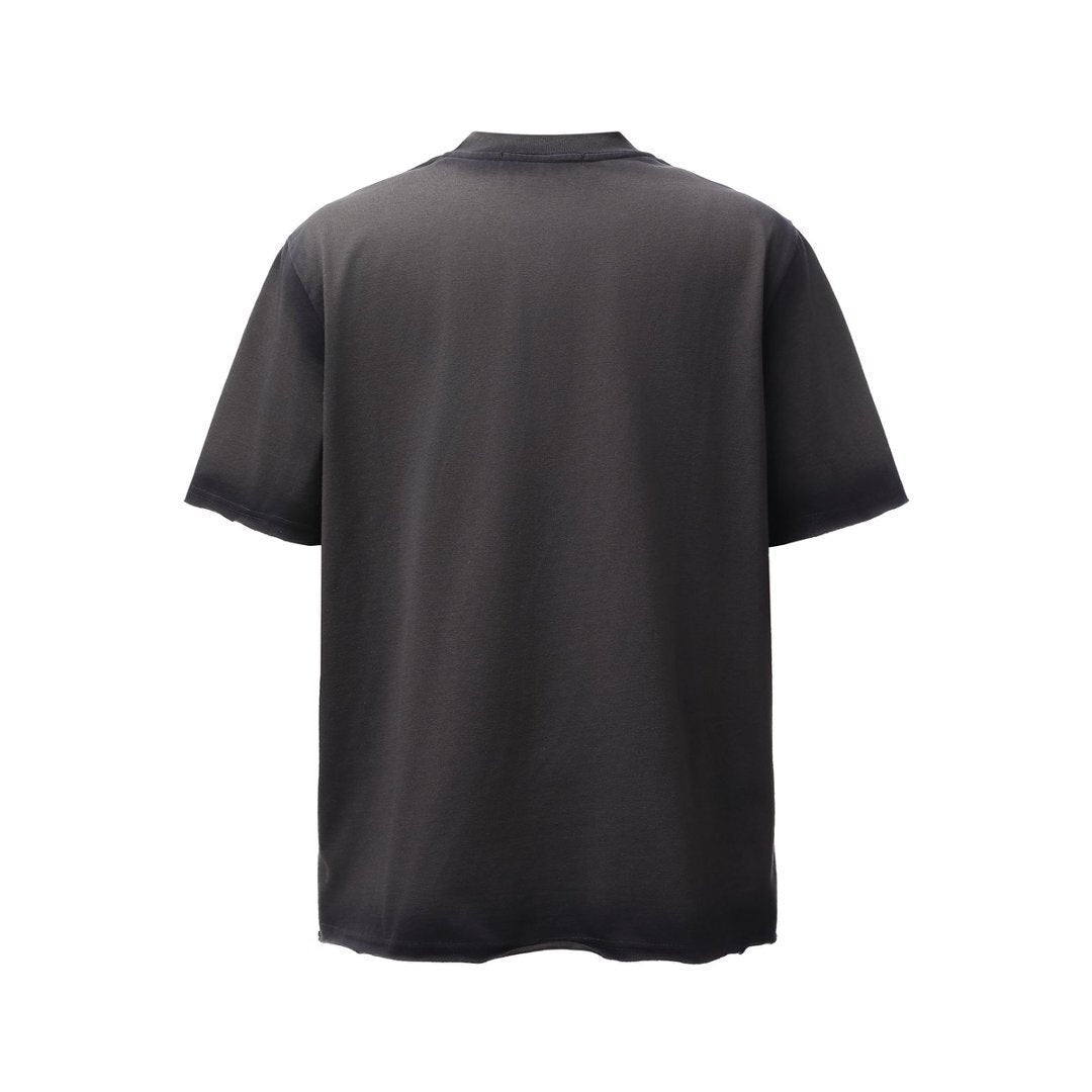 Heavyweight Dirty-Dye Oversize Short Sleeve T-Shirt