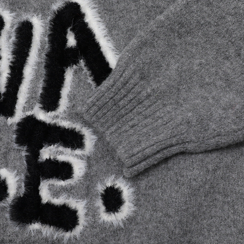 Snake Loose Crew Neck Sweater