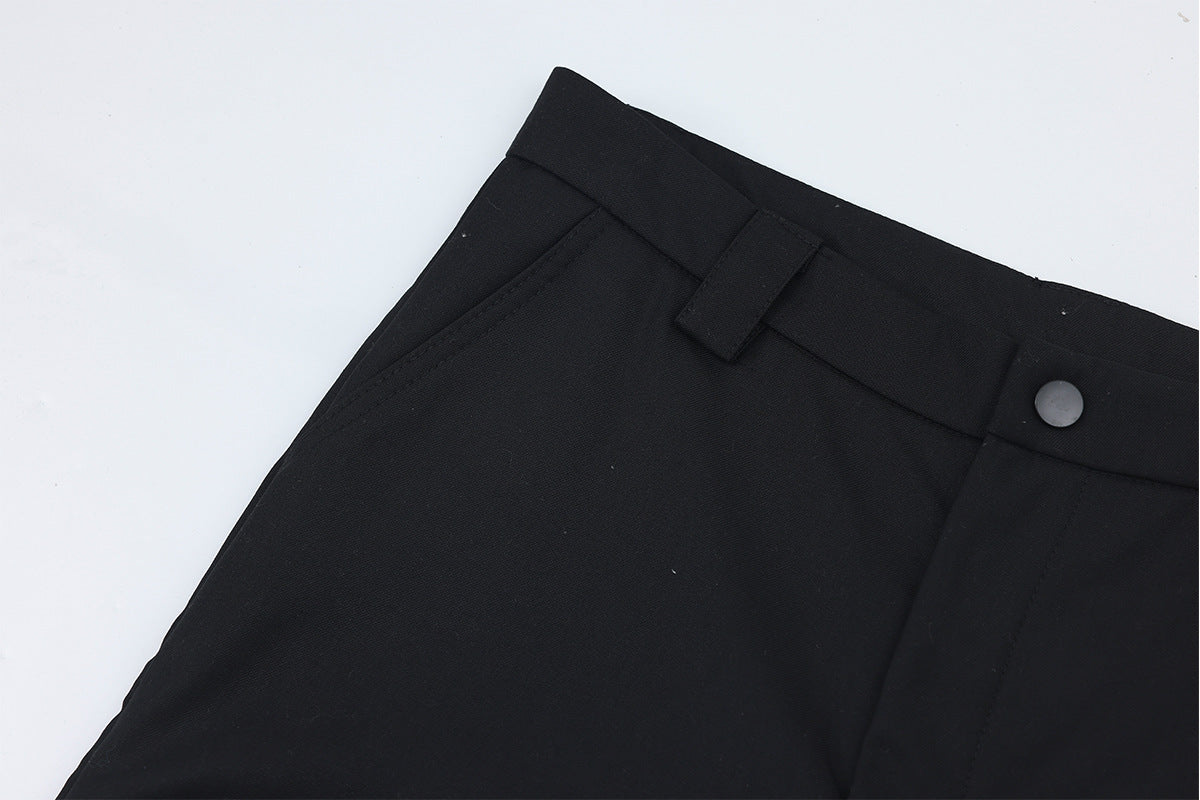 Pleats Flare Pants