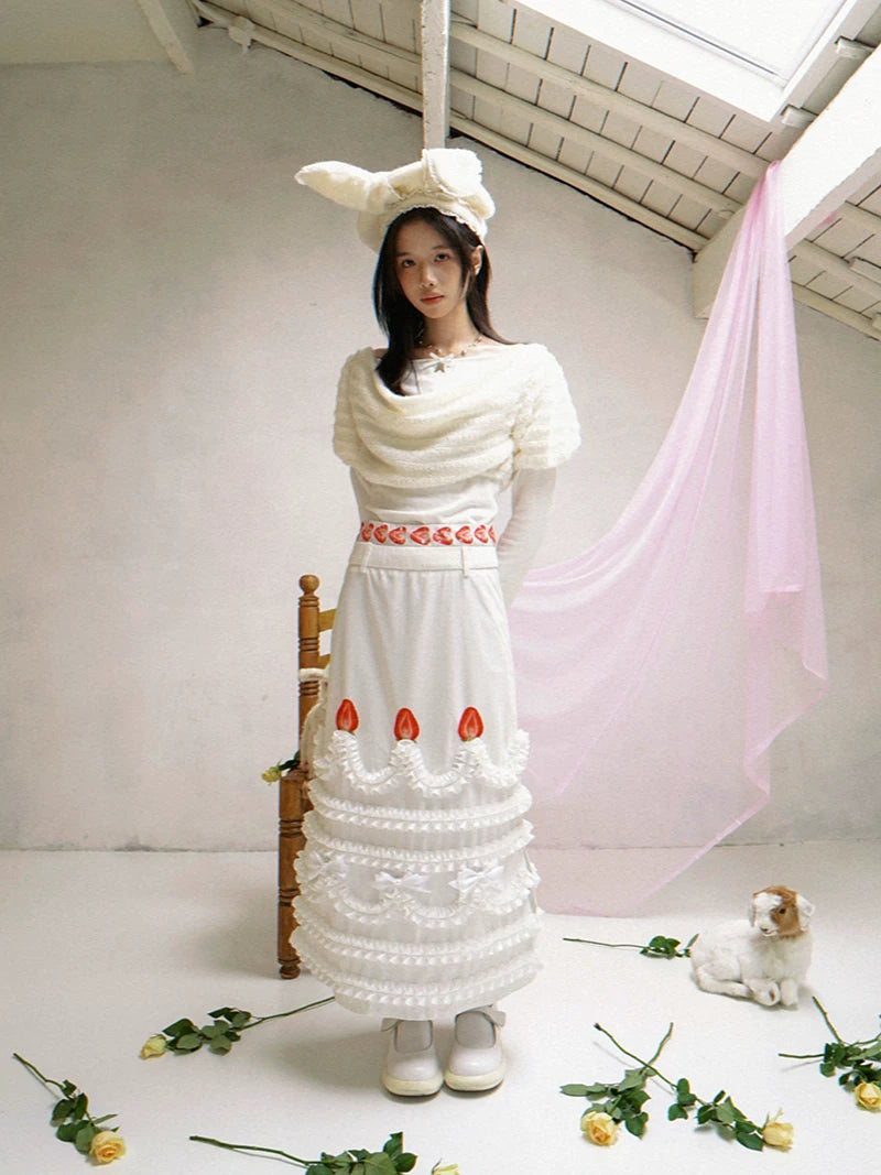 Layered Ruffle Cake Skirt