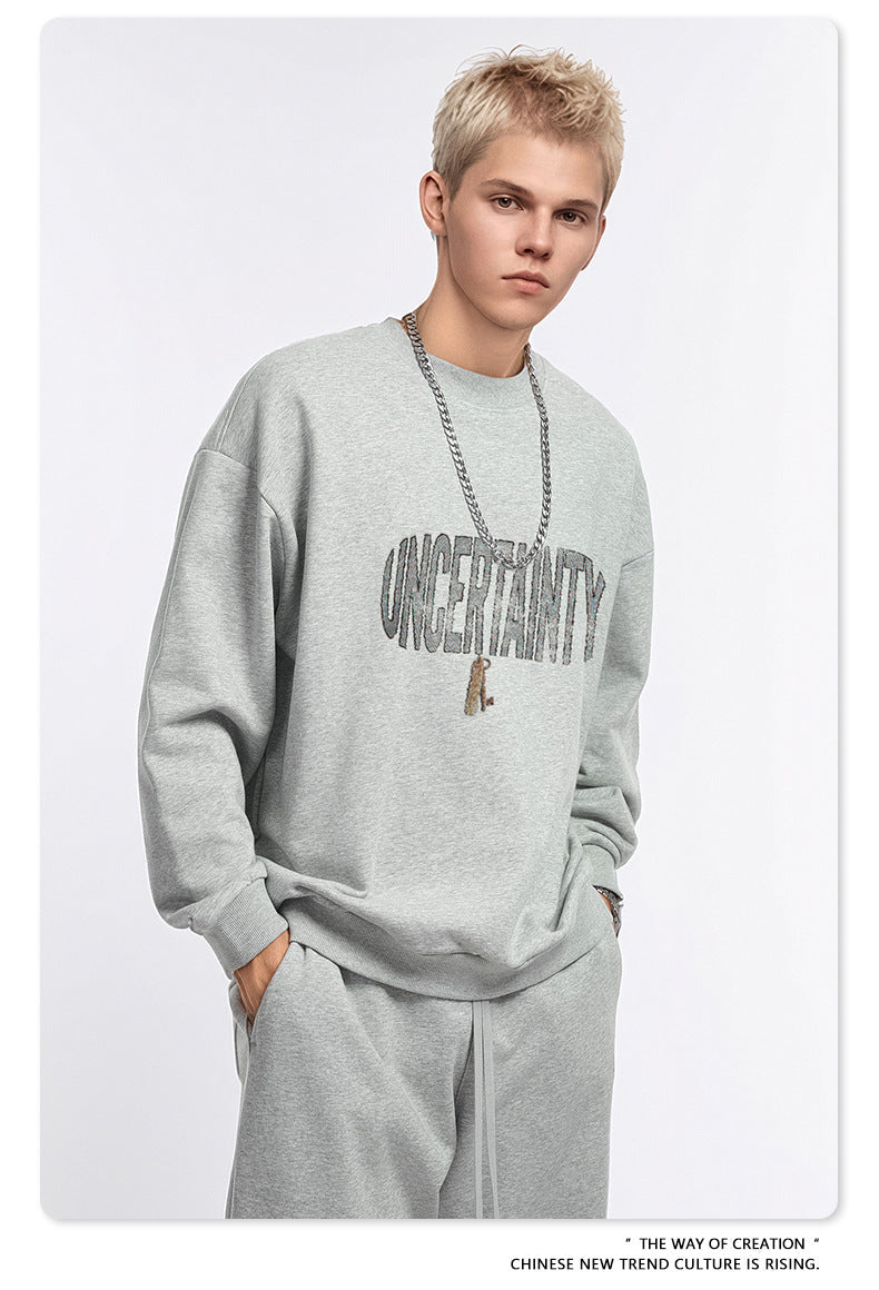 Oversize Round Neck Sweatshirt