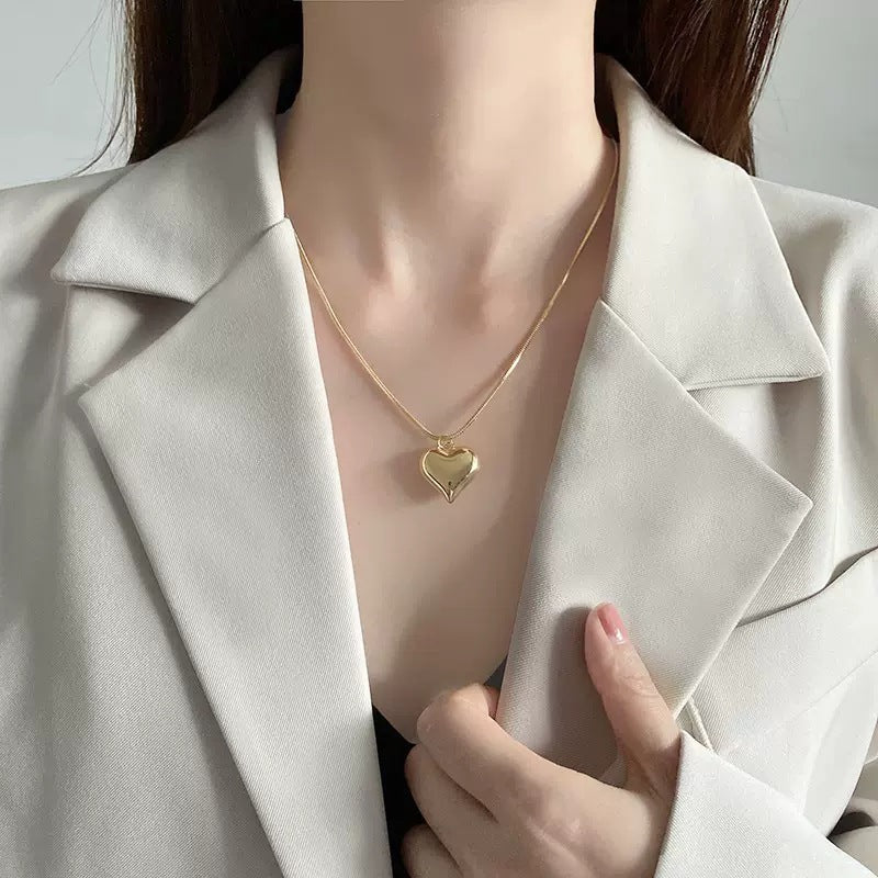 Love Heart-Shaped Necklace