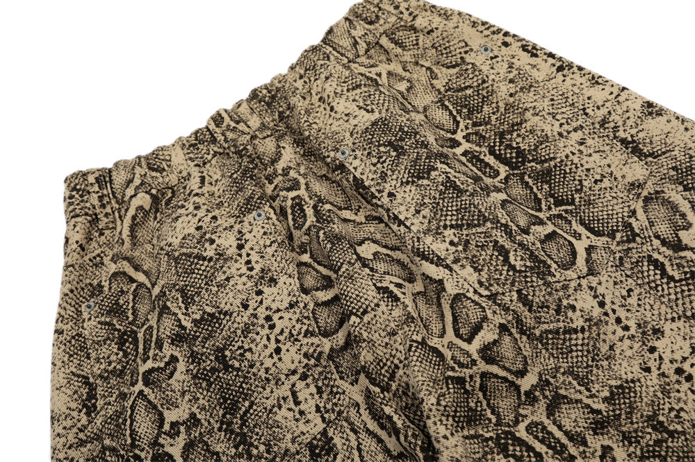 Python Pattern Digital Print Pants