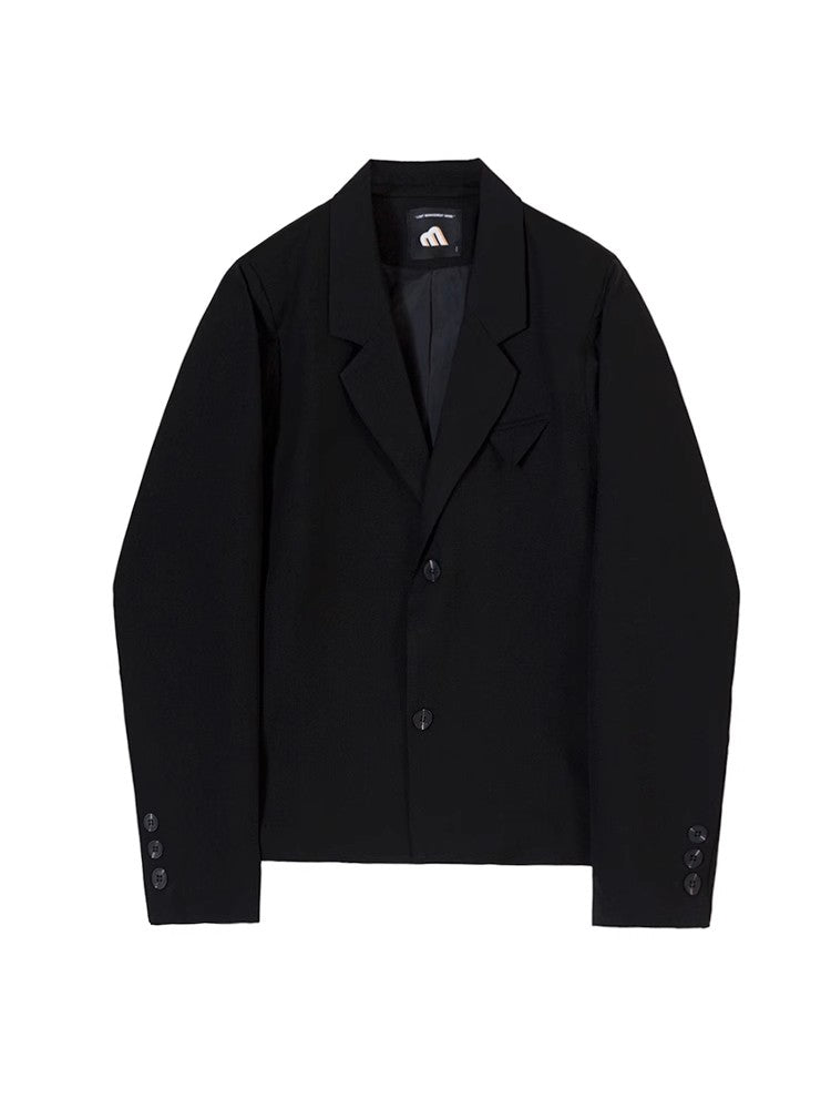 Cropped Tailored Jacket
