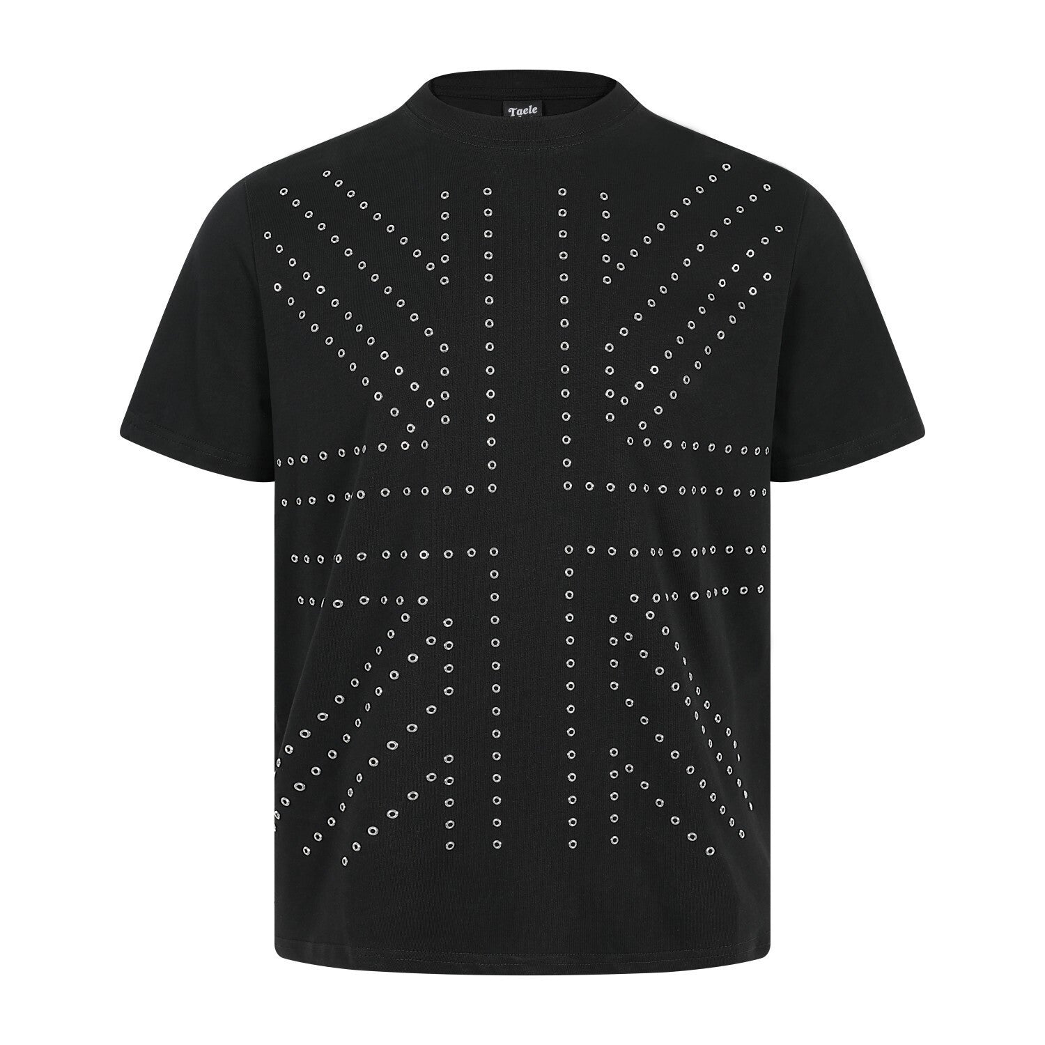 Studs Cross Short Sleeve T-Shirt