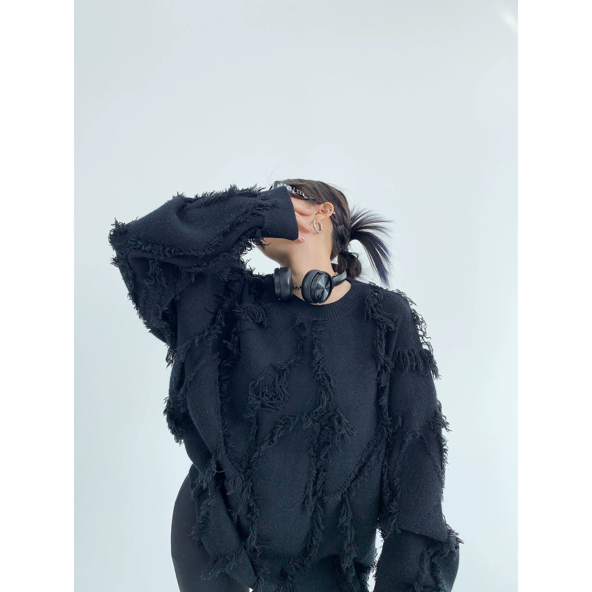 Oversized Thick Pullover Knit Sweater