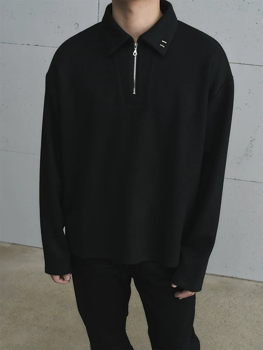 Half Zipper Turn-Do