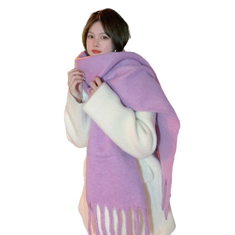 Warm Multicolor Scarf Shawl