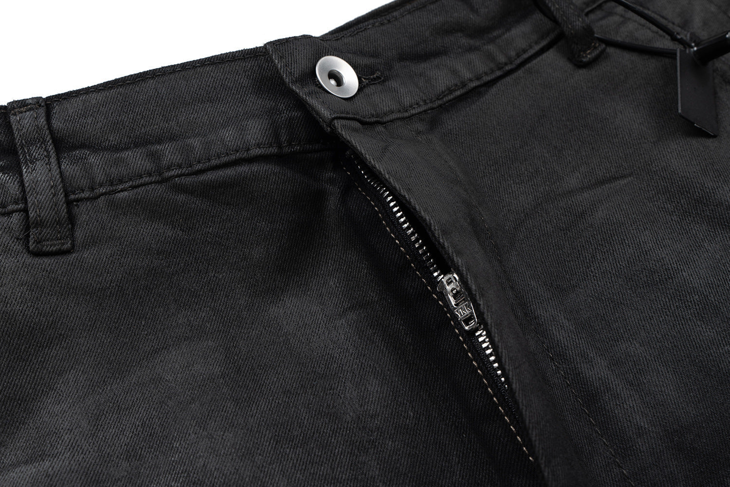 Washed Coating Cargo Pocket Denim Jort
