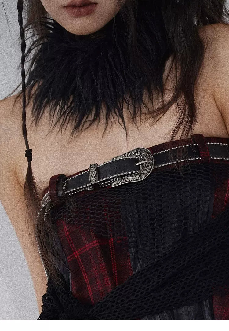 Fake Fur Gothic Scarf