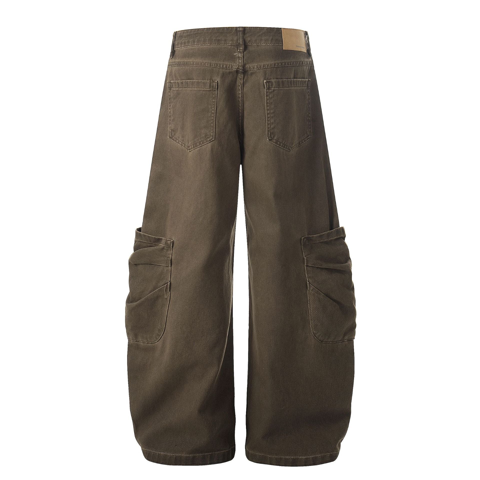 Deconstruction Multi Pocket Curved Cargo Pants