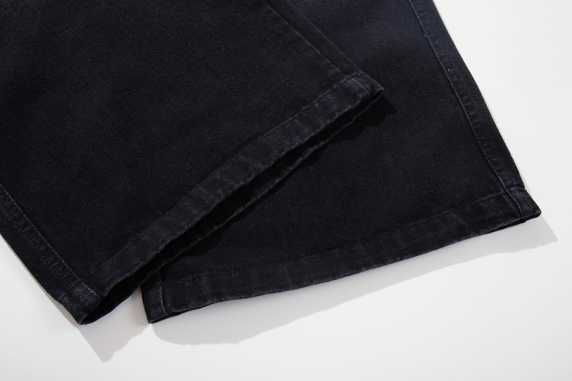 Washed Tribal Fade Wide Leg Denim Jeans