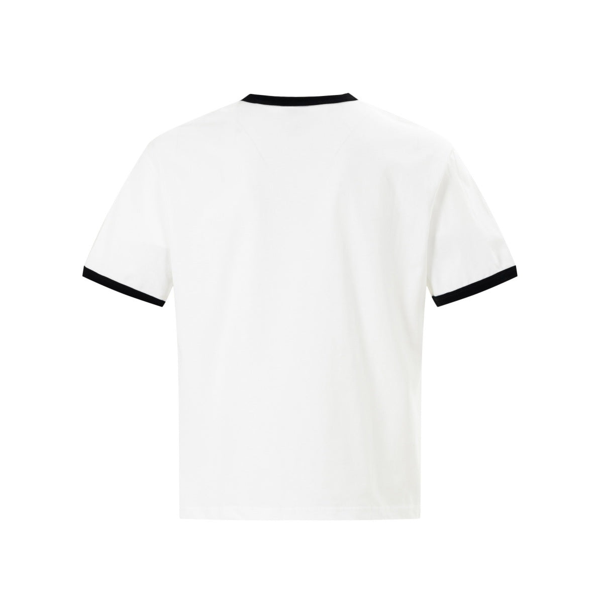 Ringer Graphic Print Short Sleeve T-Shirt