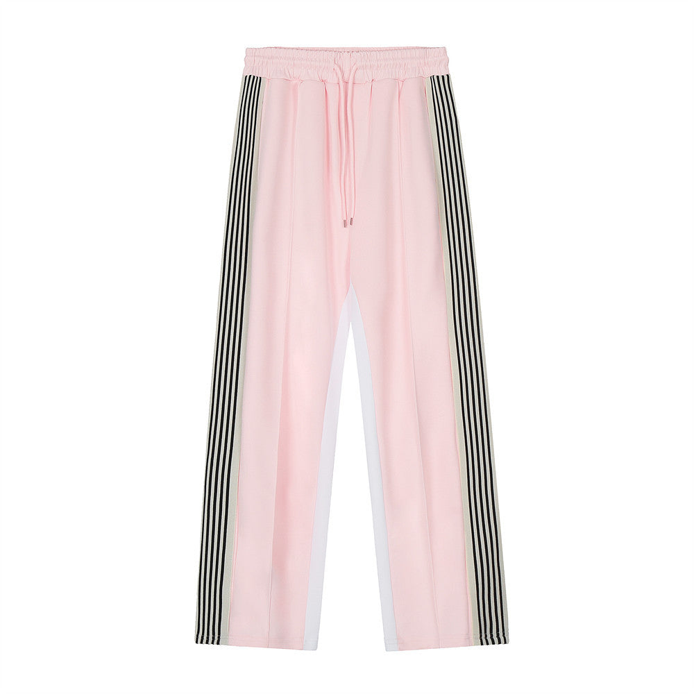 Retro Side Stripe Sports Pants