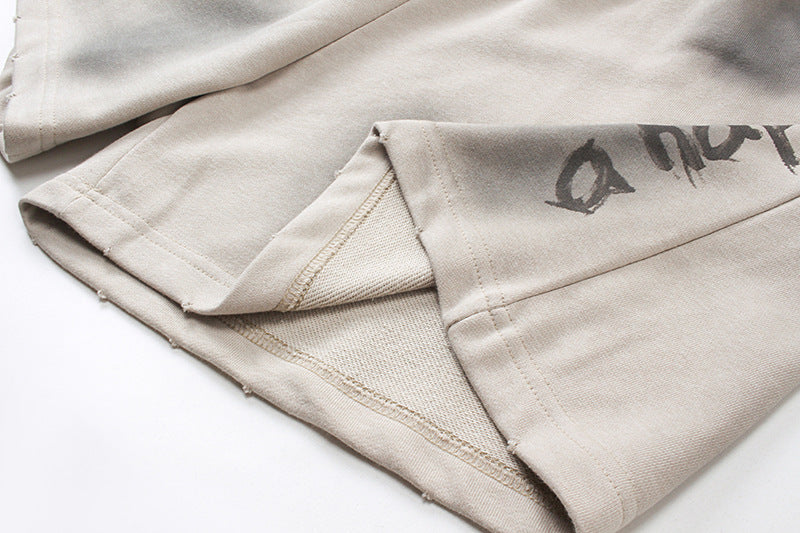 Knit Wash Wide Leg Jort