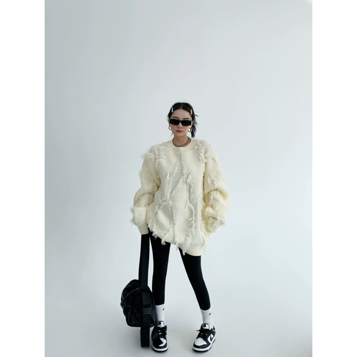 Oversized Thick Pullover Knit Sweater