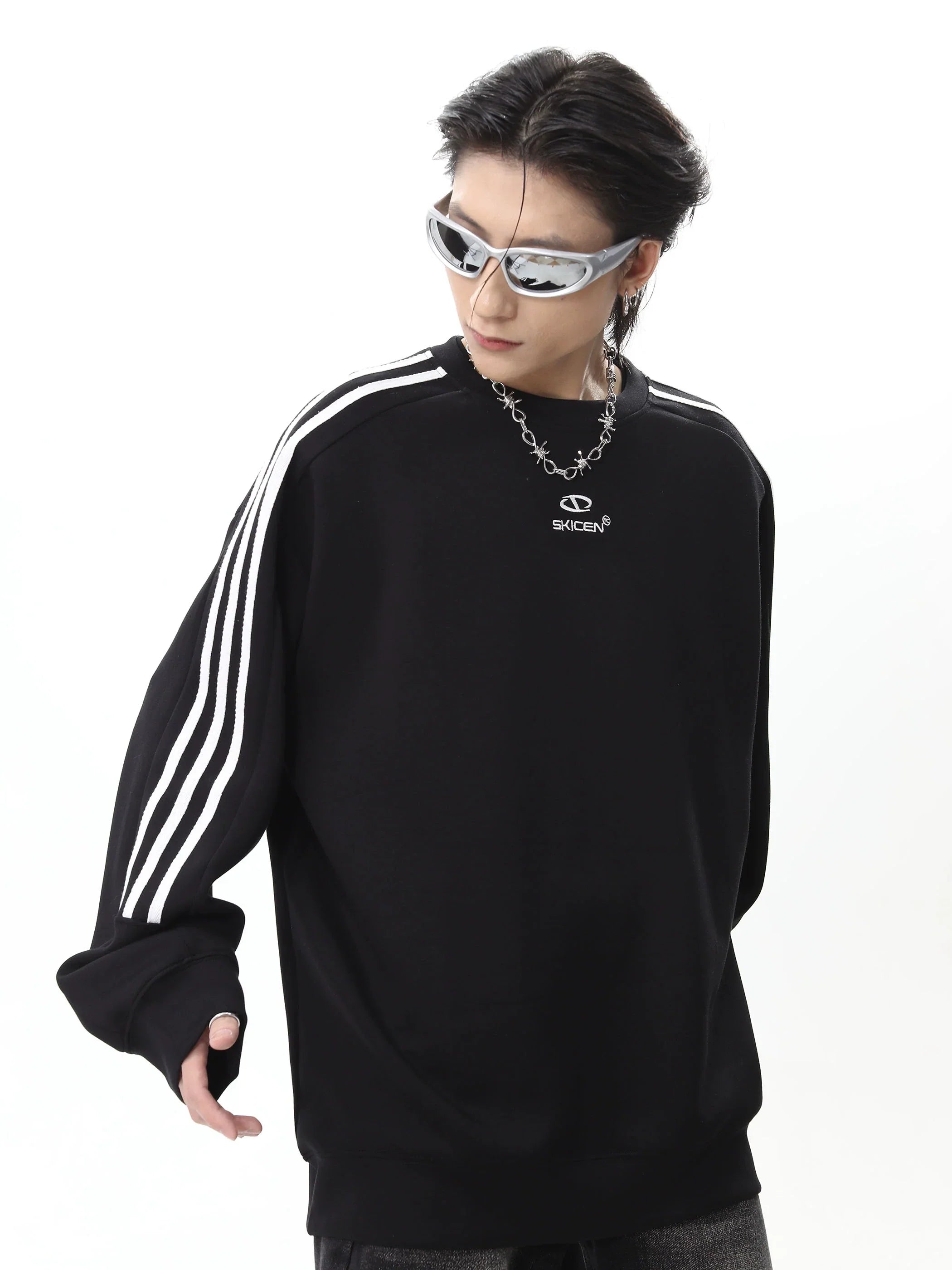 Round Neck Oversize Sweatshirt