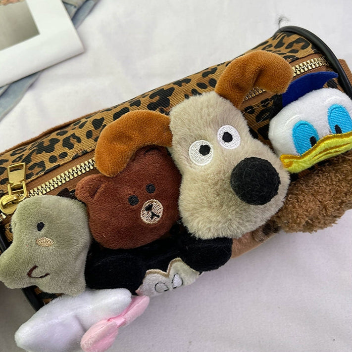 Handmade Bear Doll Shoulder Bag
