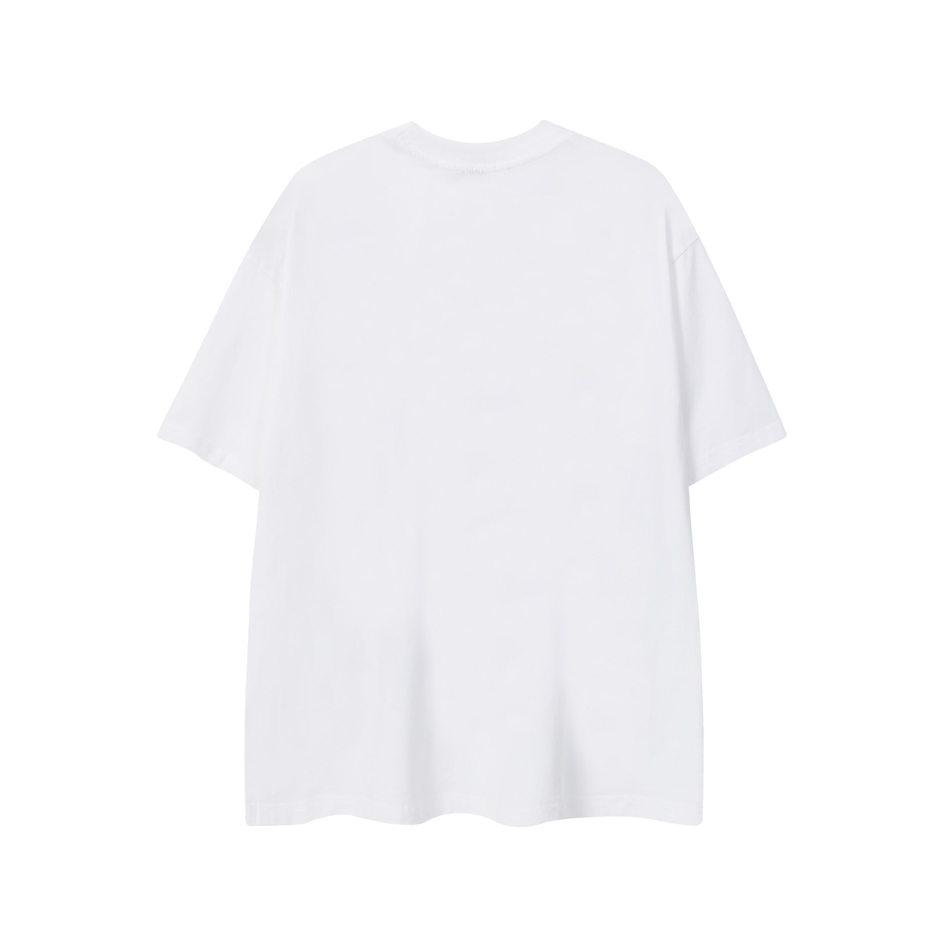 Oversize Portrait Print Short Sleeve T-Shirt