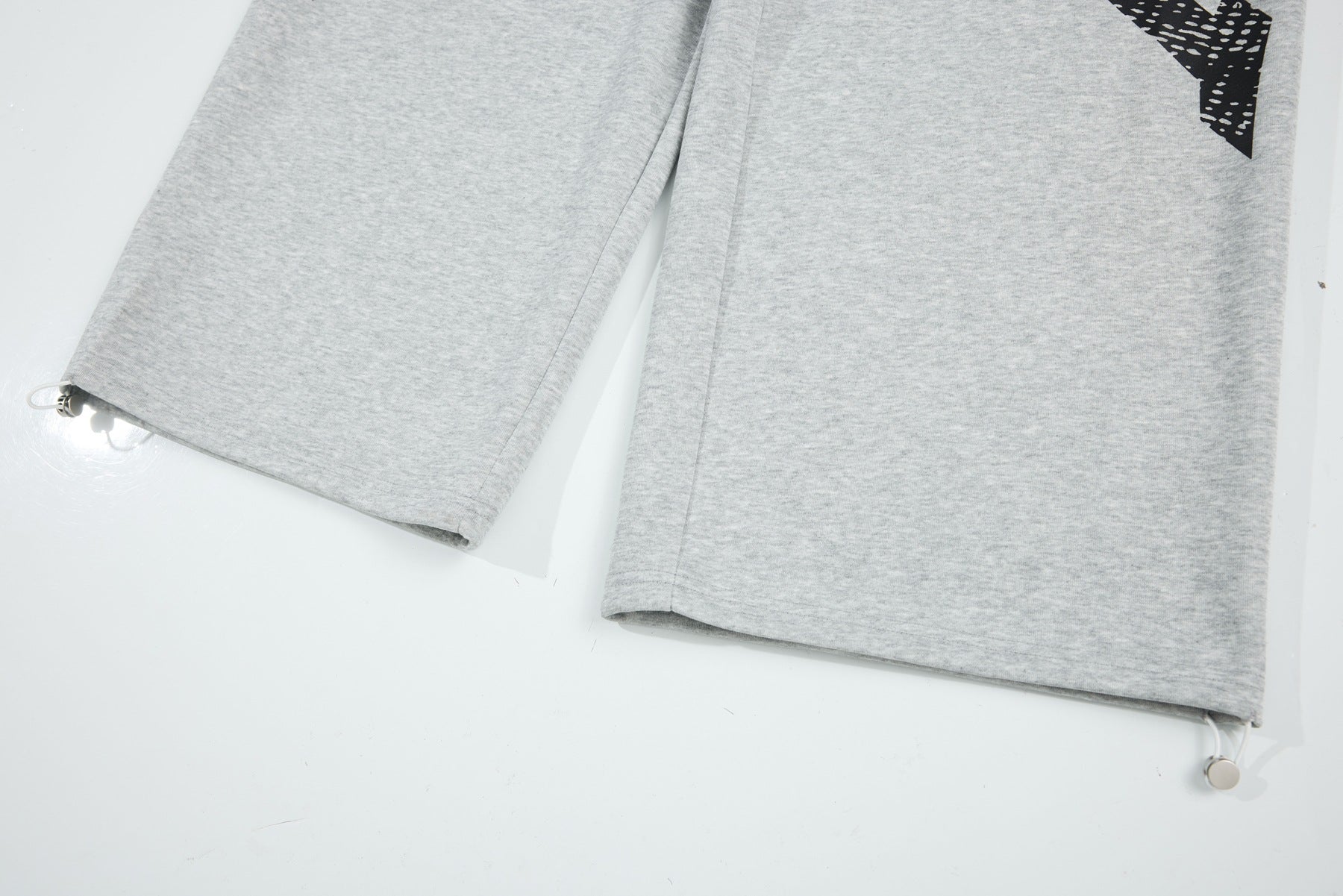 Letter Graphic Wide Leg Sweatpants