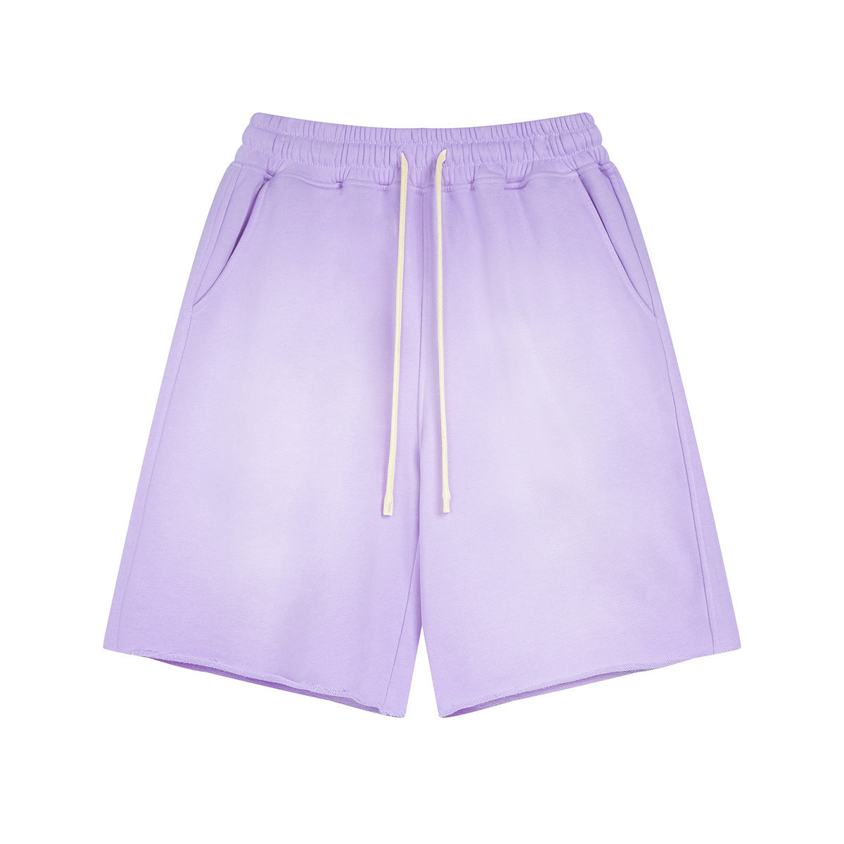 Oversize Spray-dyed Short-sleeve T-shirt & Spray-dyed Short Sweatpants Setup