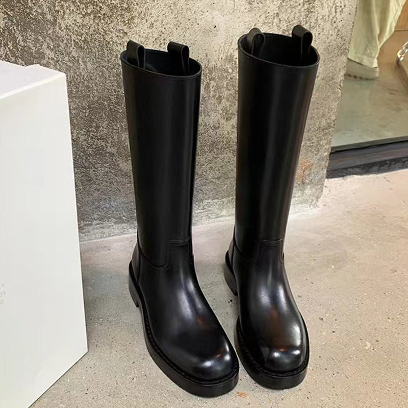 Straight Platform Boots