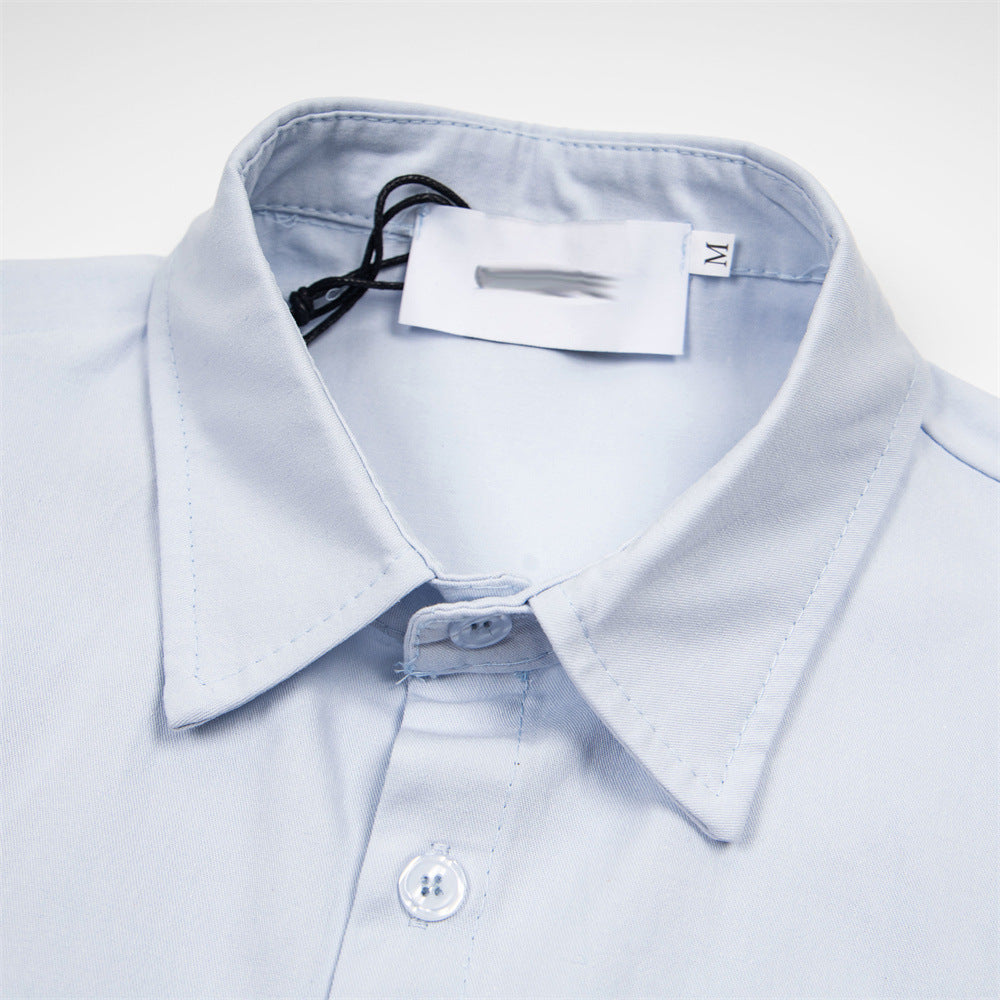 Oversize-Button-up-Hemd im Cartoon-Vibe