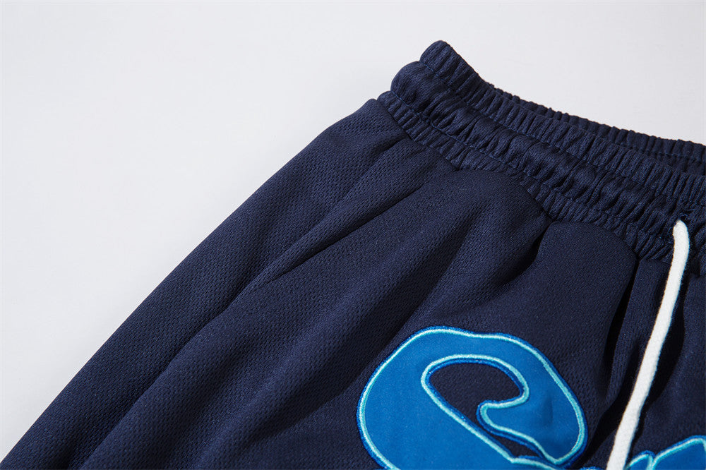 Pantalones cortos bordados con letras Sunday Hustle