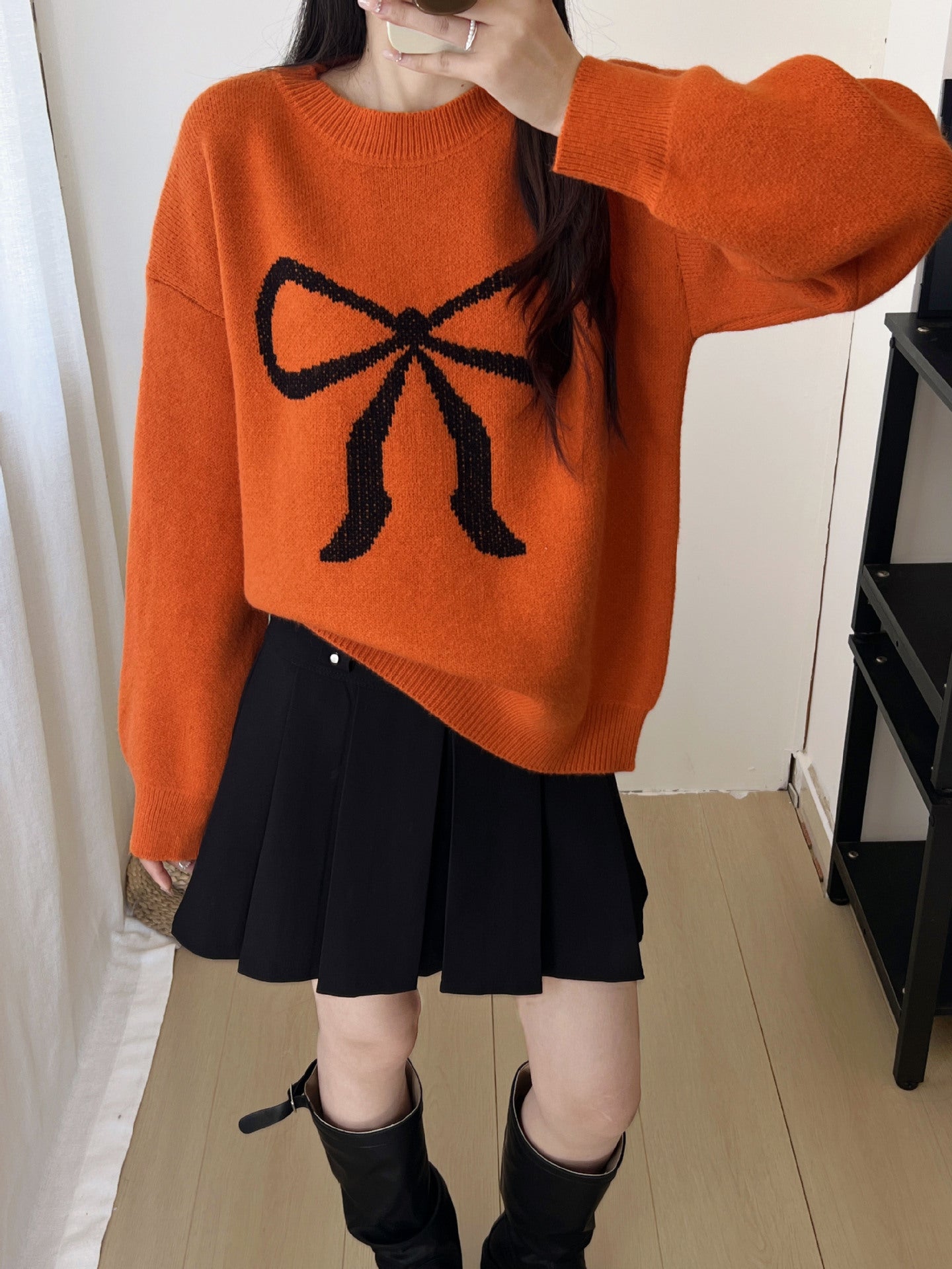 Cute Holiday Bow Sweater