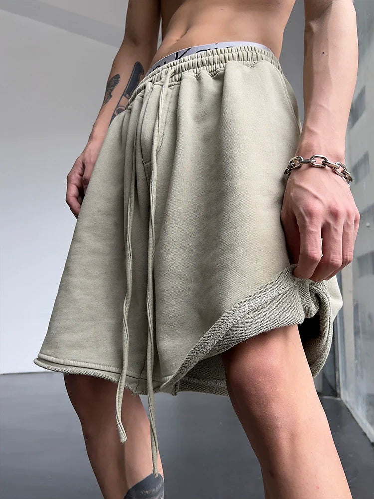 Wide Leg Short Sweatpants