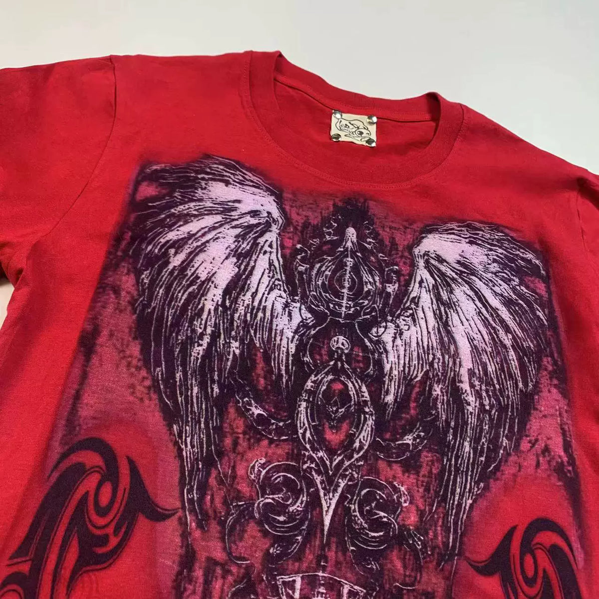 Punk Gothic Metal-Inspired Long Sleeve T-Shirt