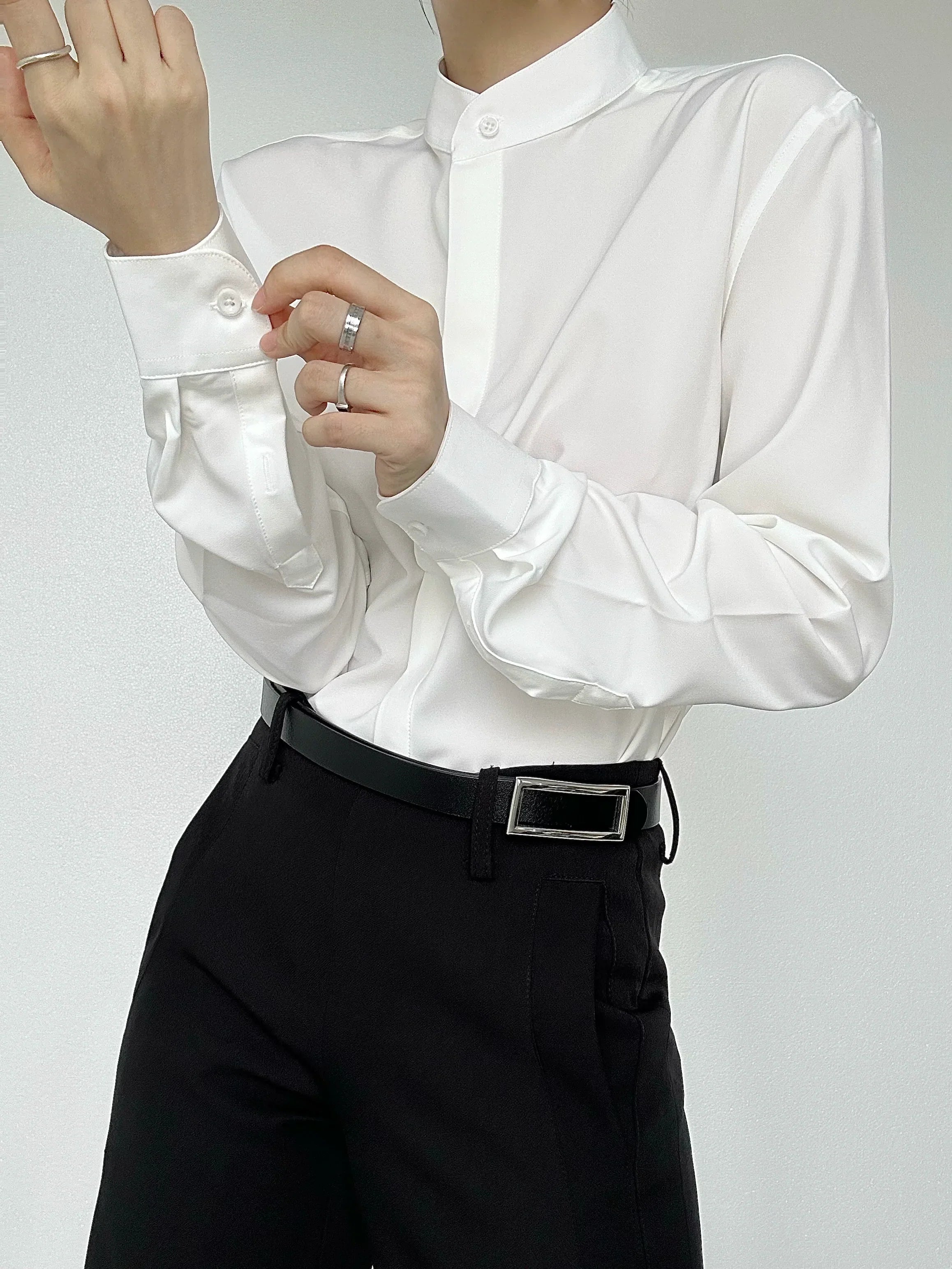 Drape Long Sleeve Shirt