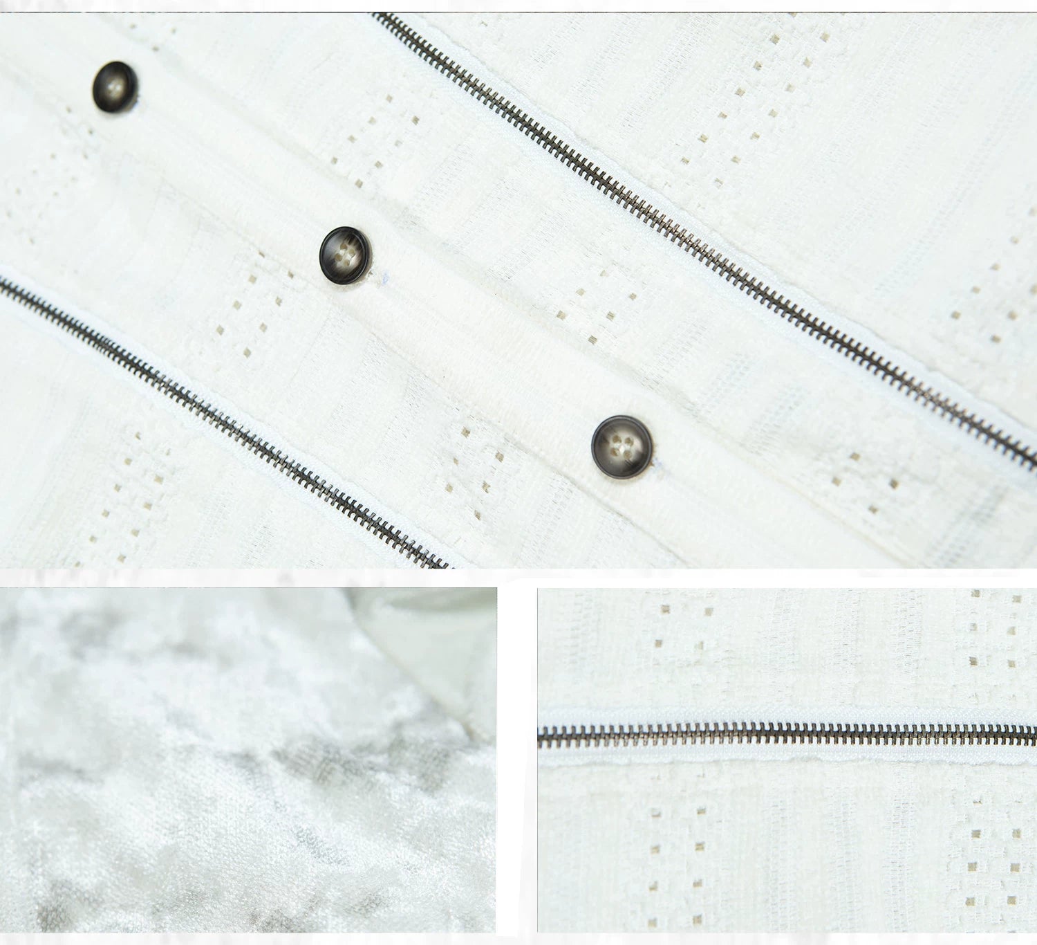Puff Collar Fitted Long Sleeve Shirt