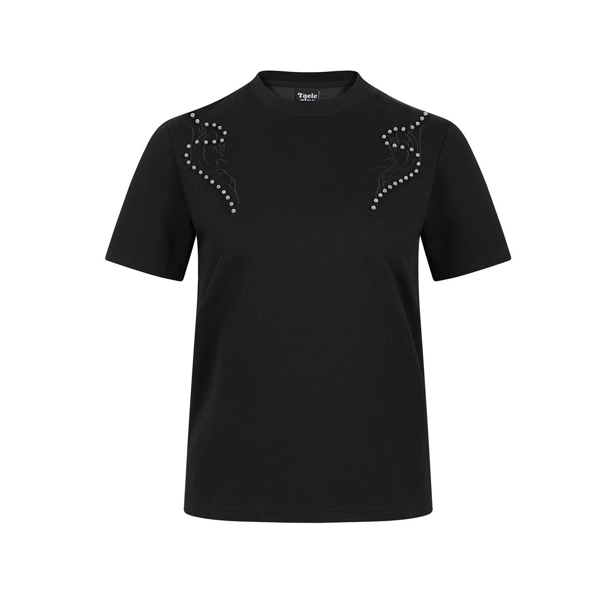 Rivet Design Short Sleeve T-Shirt