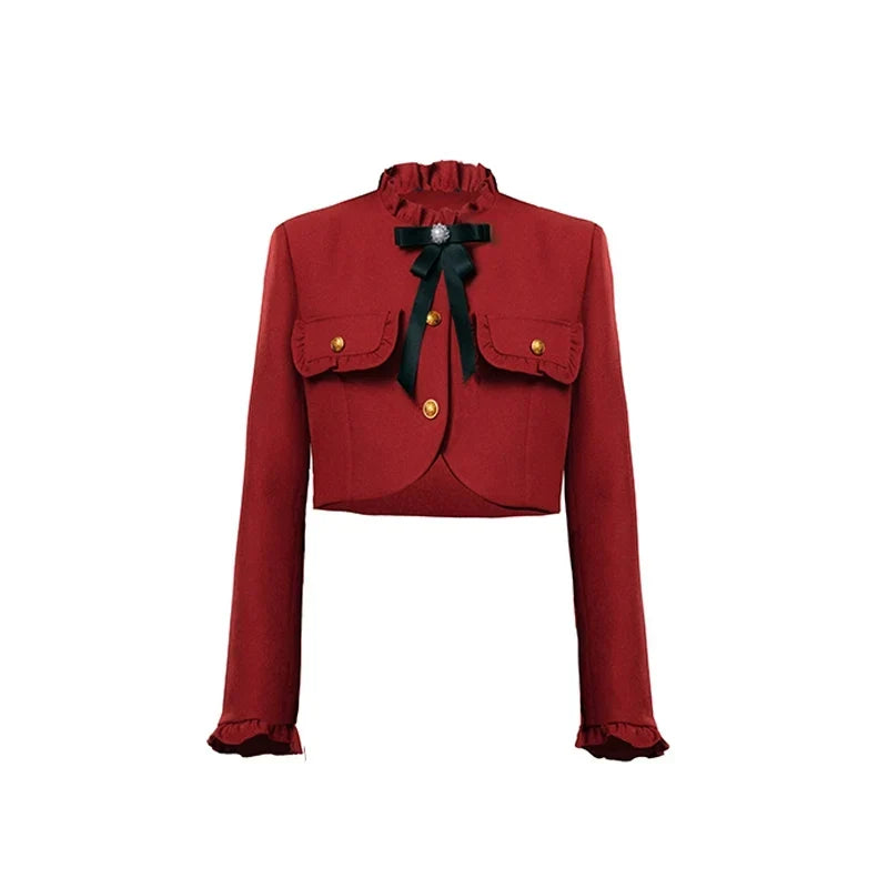 Red jacket