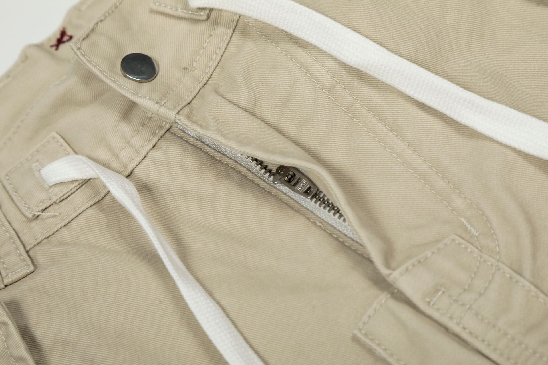 Drawstring Cargo Wide Leg Pants