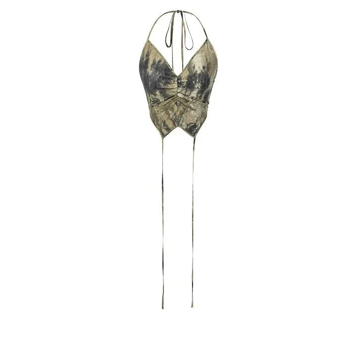 Print Reversible Two-Wear Small Camisole