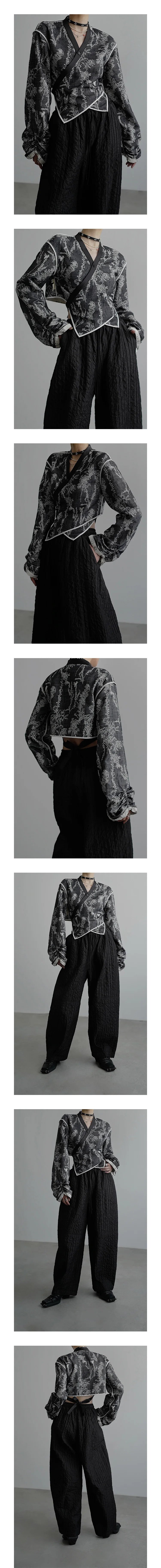 Reversible Placket Tie Shirt