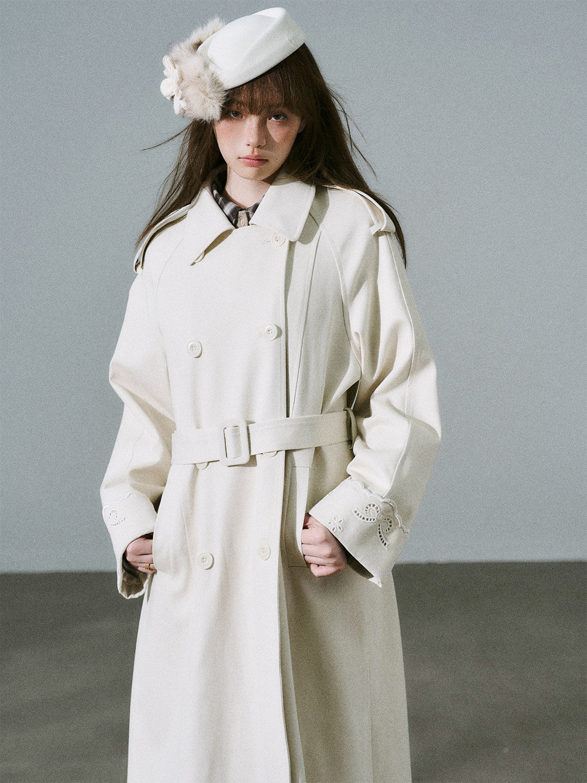 Double-Breasted Trench Coat