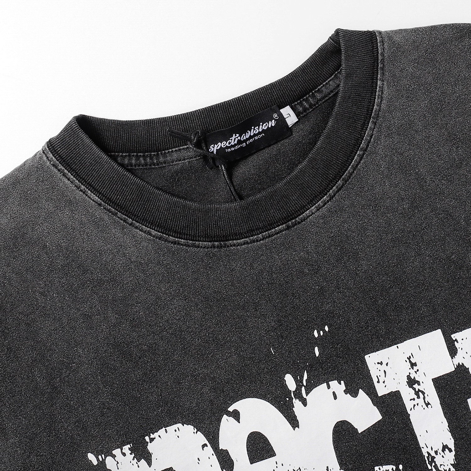 Washed Mask Art Print Short Sleeve T-Shirt