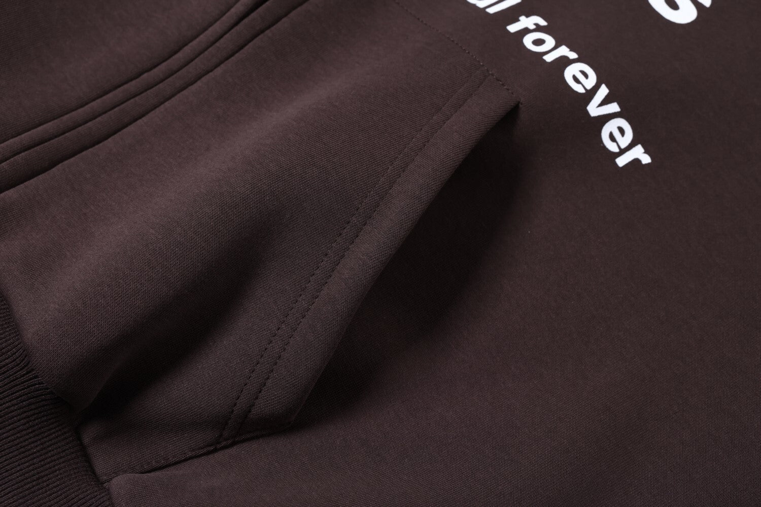 Logo Horse Embroidery Zipper Hoodie