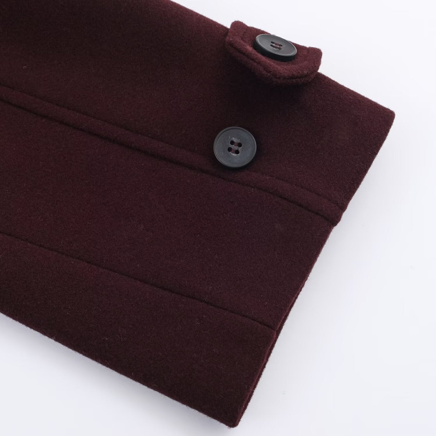 Elegant Oversized Double-Breasted Coat