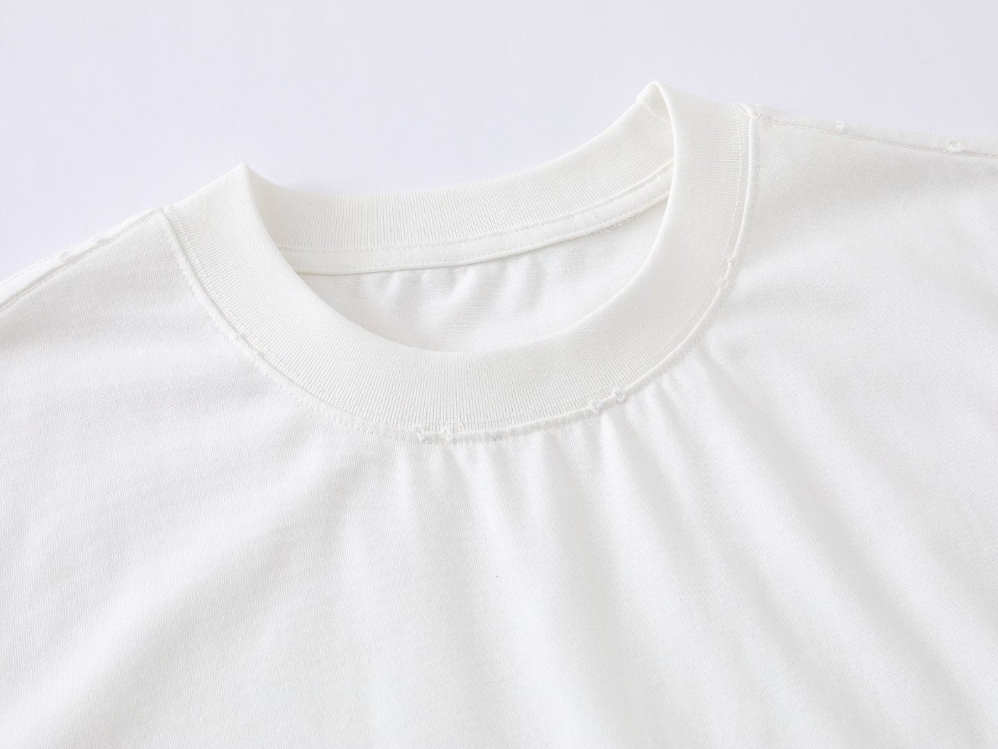 Heavyweight Washed Damage Short Sleeve T-Shirt